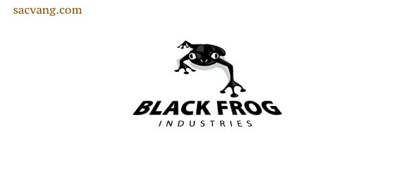 logo trắng đen