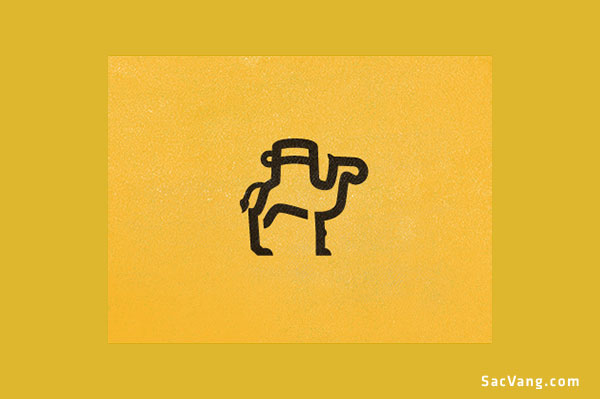 logo hình con lạc đà