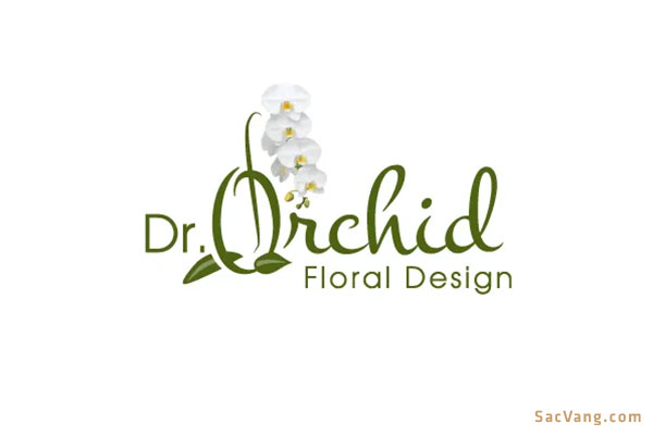logo hoa phong lan đẹp