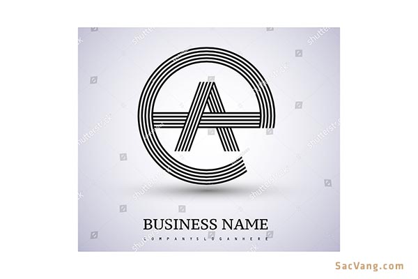 mẫu thiết kế logo chữ ea đẹp