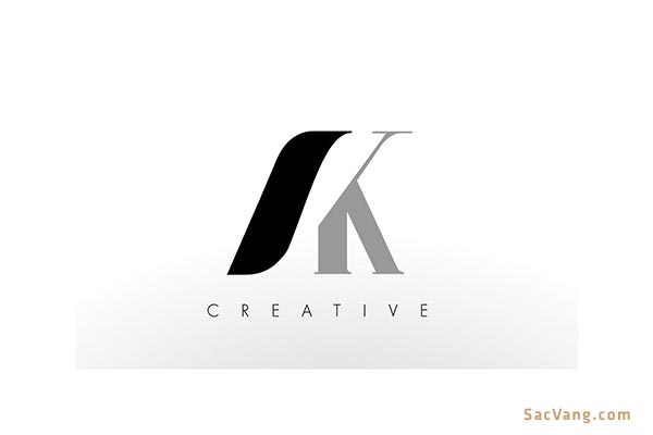mẫu thiết kế logo chữ k đẹp