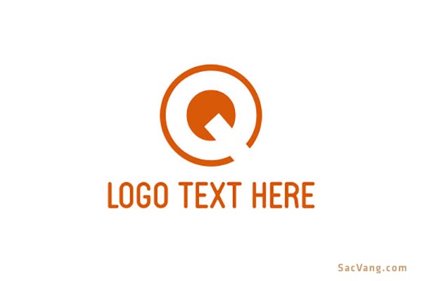 mẫu thiết kế logo chữ q